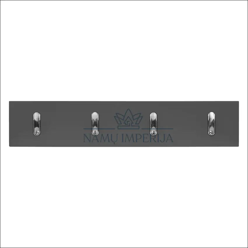 Sieninė kabykla DI9995 €8 Save 80% __label:Pristatymas 1 2 d.d., color pilka, sidabrine, material mdf, metalas Iki €25