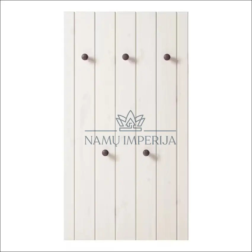 Sieninė kabykla KI1197 - €38 Save 50% 25-50, __label:Pristatymas 1-2 d.d., color-balta, color-ruda, drabuziu-kabykla