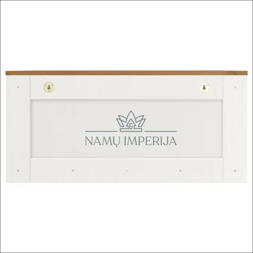 Sieninė kabykla KI1263 €45 Save 50% 25 50, __label:Pristatymas 1 2 d.d., color balta, ruda, drabuziu €25 to €50 Storage