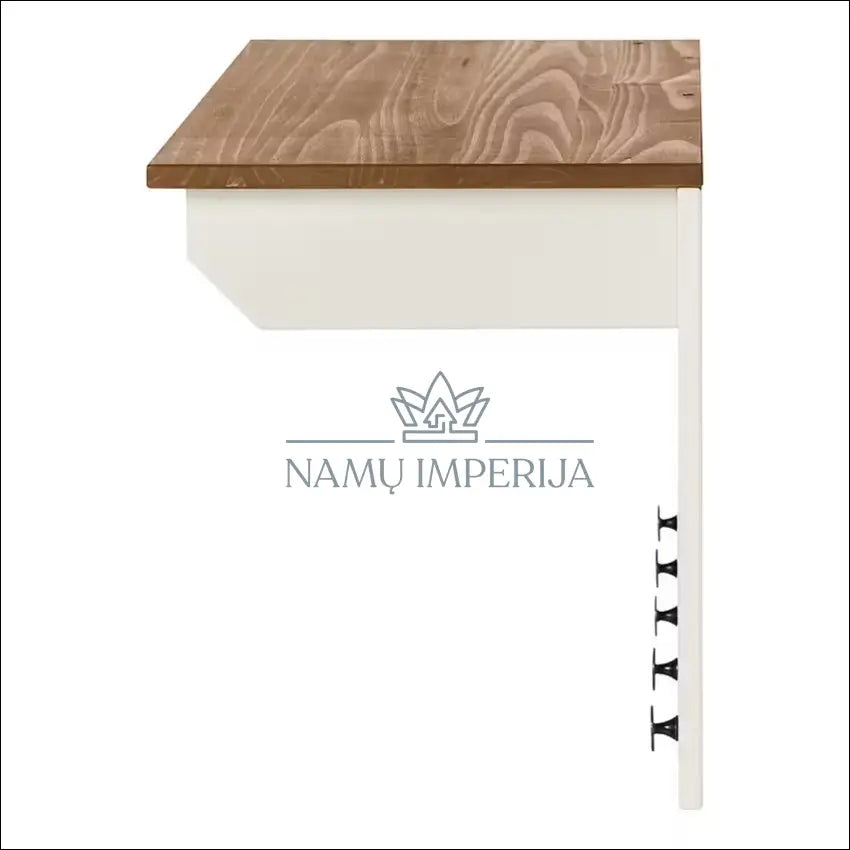 Sieninė kabykla KI1263 €45 Save 50% 25 50, __label:Pristatymas 1 2 d.d., color balta, ruda, drabuziu €25 to €50 Storage