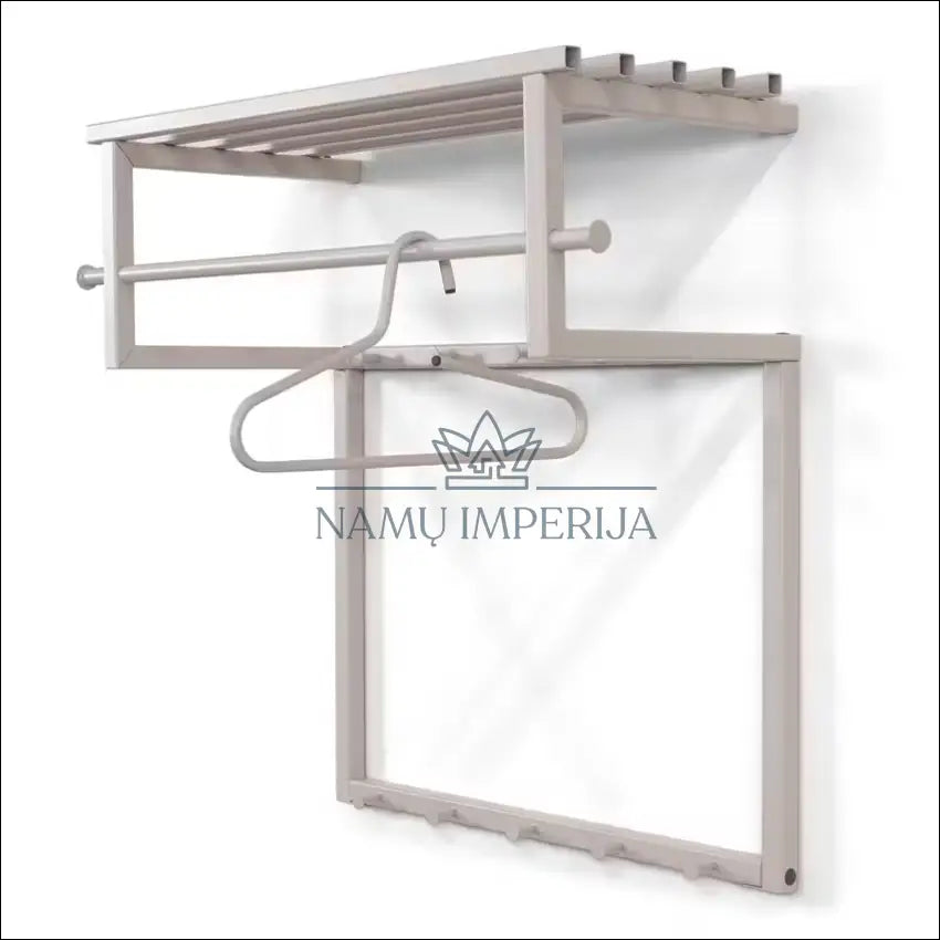 Sieninė kabykla KI1325 - €88 Save 50% 50-100, __label:Pristatymas 1-2 d.d., color-kremas, drabuziu-kabykla, €50 to €100