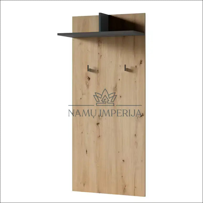 Sieninė kabykla KI1347 - €29 Save 60% 25-50, __label:Pristatymas 1-2 d.d., color-pilka, color-ruda, material-mediena