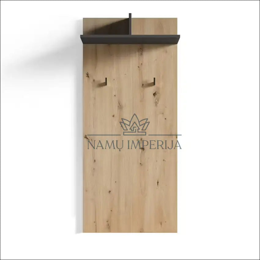 Sieninė kabykla KI1347 - €29 Save 60% 25-50, __label:Pristatymas 1-2 d.d., color-pilka, color-ruda, material-mediena