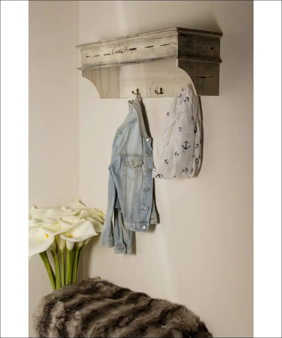 Sieninė kabykla KI1366 - €30 Save 50% 25-50, __label:Pristatymas 1-2 d.d., color-balta, drabuziu-kabykla, €25 to €50