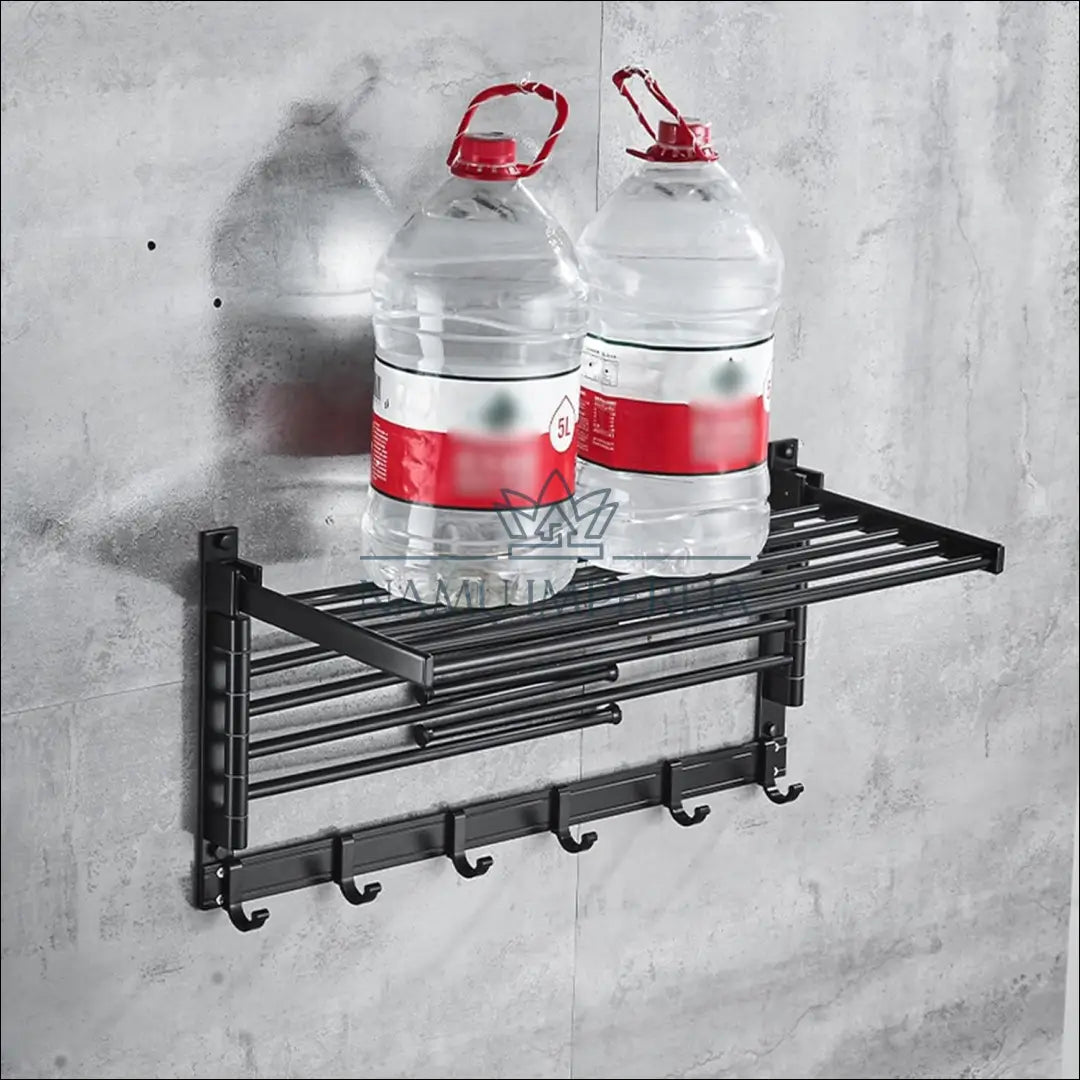 Sieninė kabykla KI1387 - €42 Save 50% 25-50, __label:Pristatymas 1-2 d.d., color-juoda, drabuziu-kabykla, interjeras