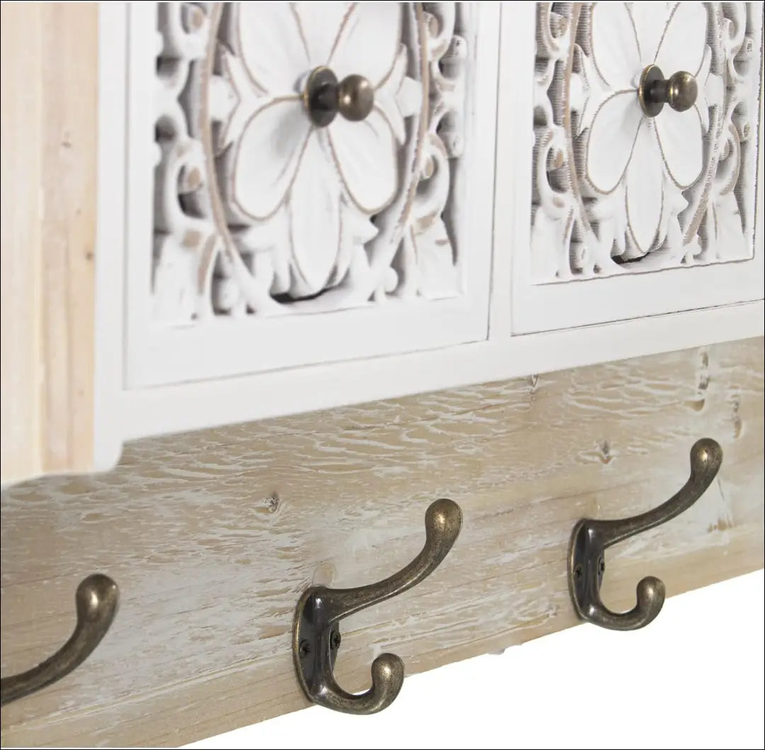 Sieninė kabykla KI1435 - €59 Save 50% 50-100, __label:Pristatymas 1-2 d.d., color-balta, drabuziu-kabykla, €50 to €100