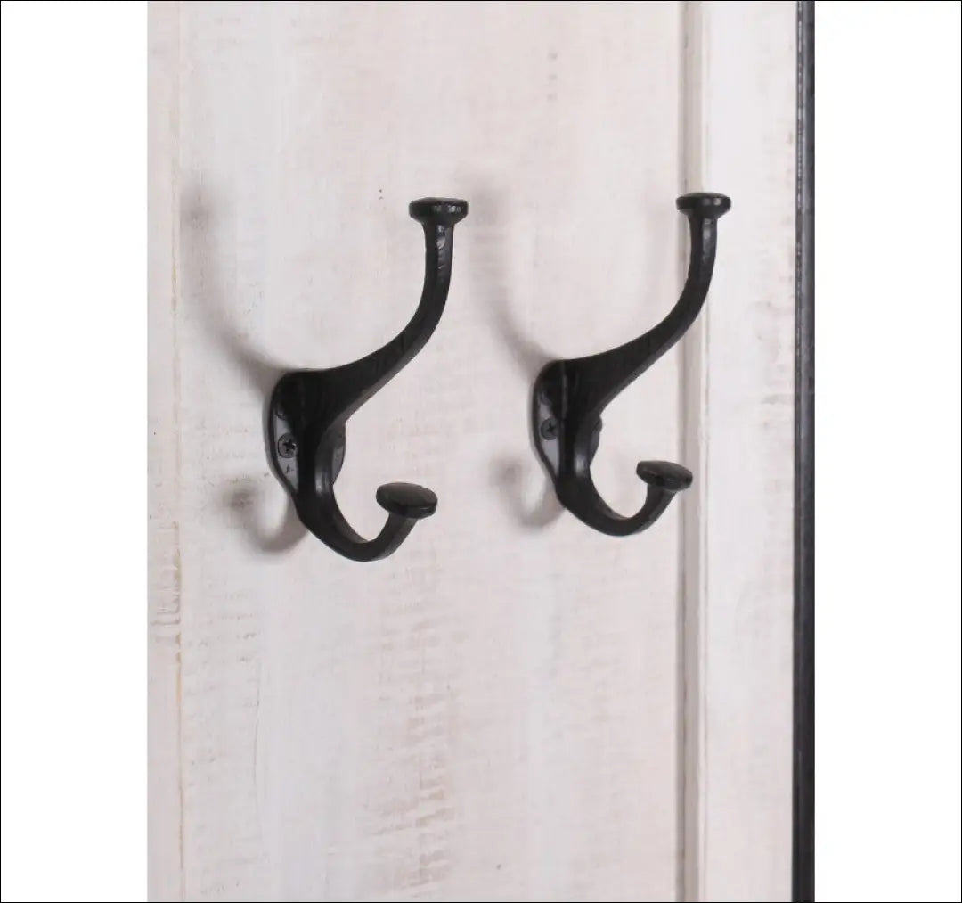 Sieninė kabykla KI1506 - €73 Save 50% 50-100, __label:Pristatymas 1-2 d.d., color-balta, color-juoda, drabuziu-kabykla