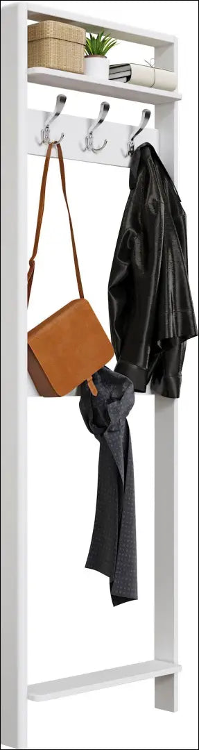 Sieninė kabykla KI1594 - €70 Save 50% 50-100, __label:Pristatymas 1-2 d.d., color-balta, drabuziu-kabykla, €50 to €100