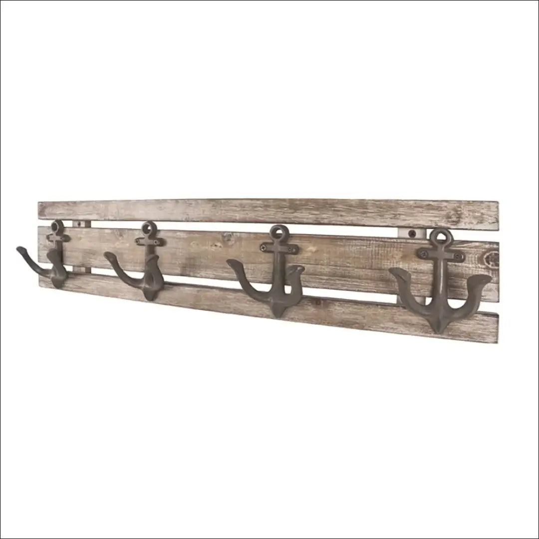 Sieninė kabykla KI1658 - €19 Save 50% __label:Pristatymas 1-2 d.d., color-ruda, drabuziu-kabykla, kabykla,