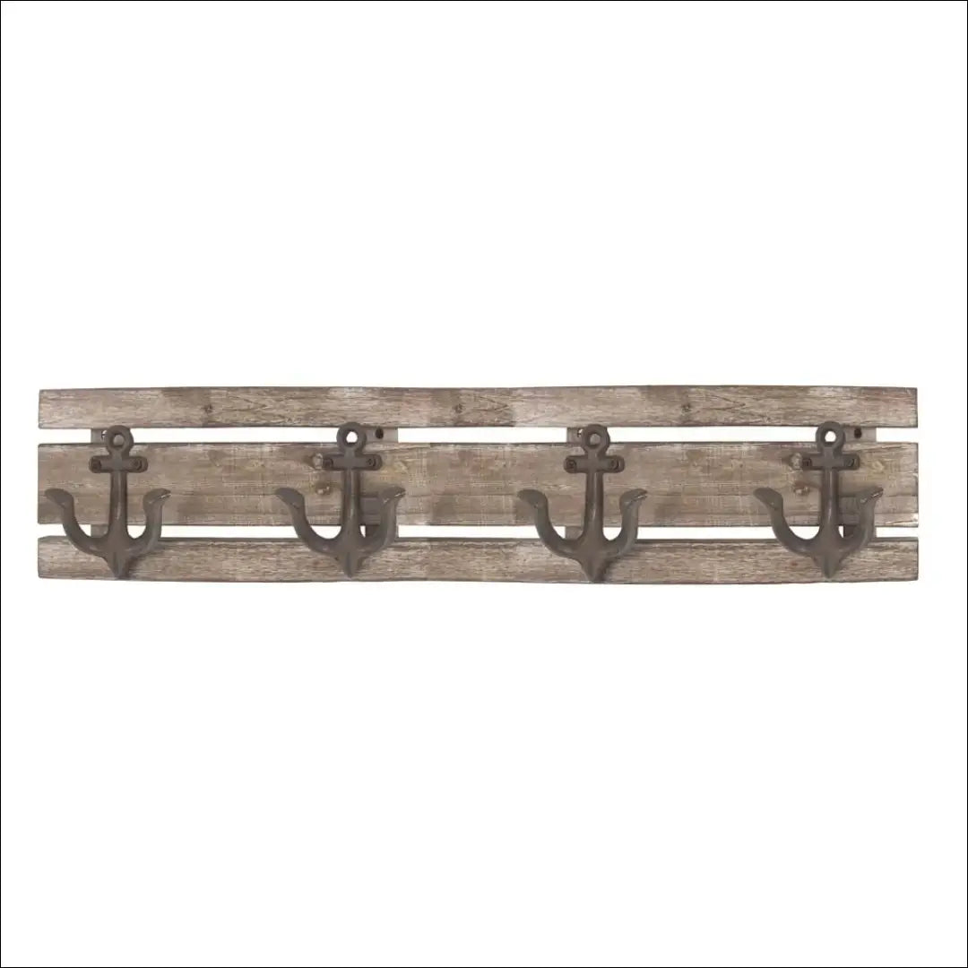 Sieninė kabykla KI1658 - €19 Save 50% __label:Pristatymas 1-2 d.d., color-ruda, drabuziu-kabykla, kabykla,