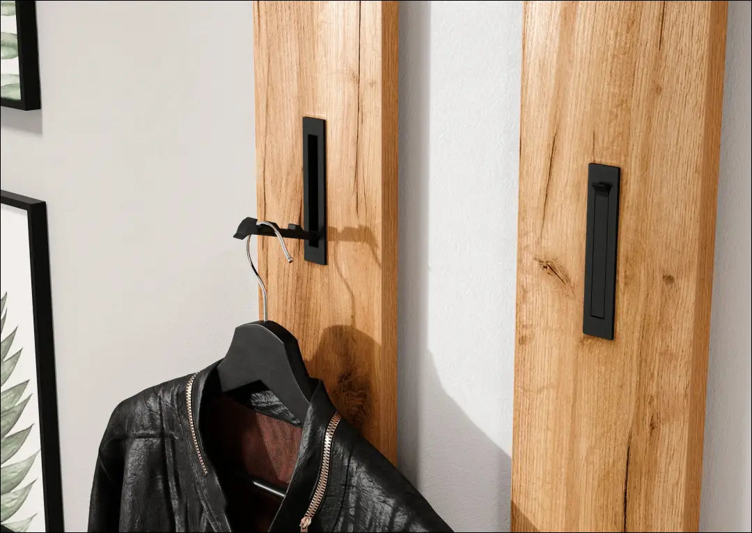 Sieninė kabykla KI1729 - €40 Save 50% 25-50, __label:Pristatymas 1-2 d.d., color-ruda, drabuziu-kabykla, €25 to €50