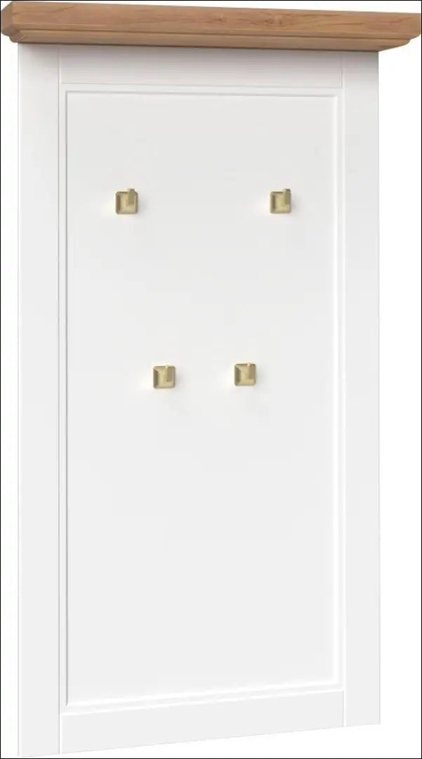 Sieninė kabykla KI1748 - €70 Save 60% 50-100, __label:Pristatymas 1-2 d.d., color-balta, color-ruda, material-mdf €50