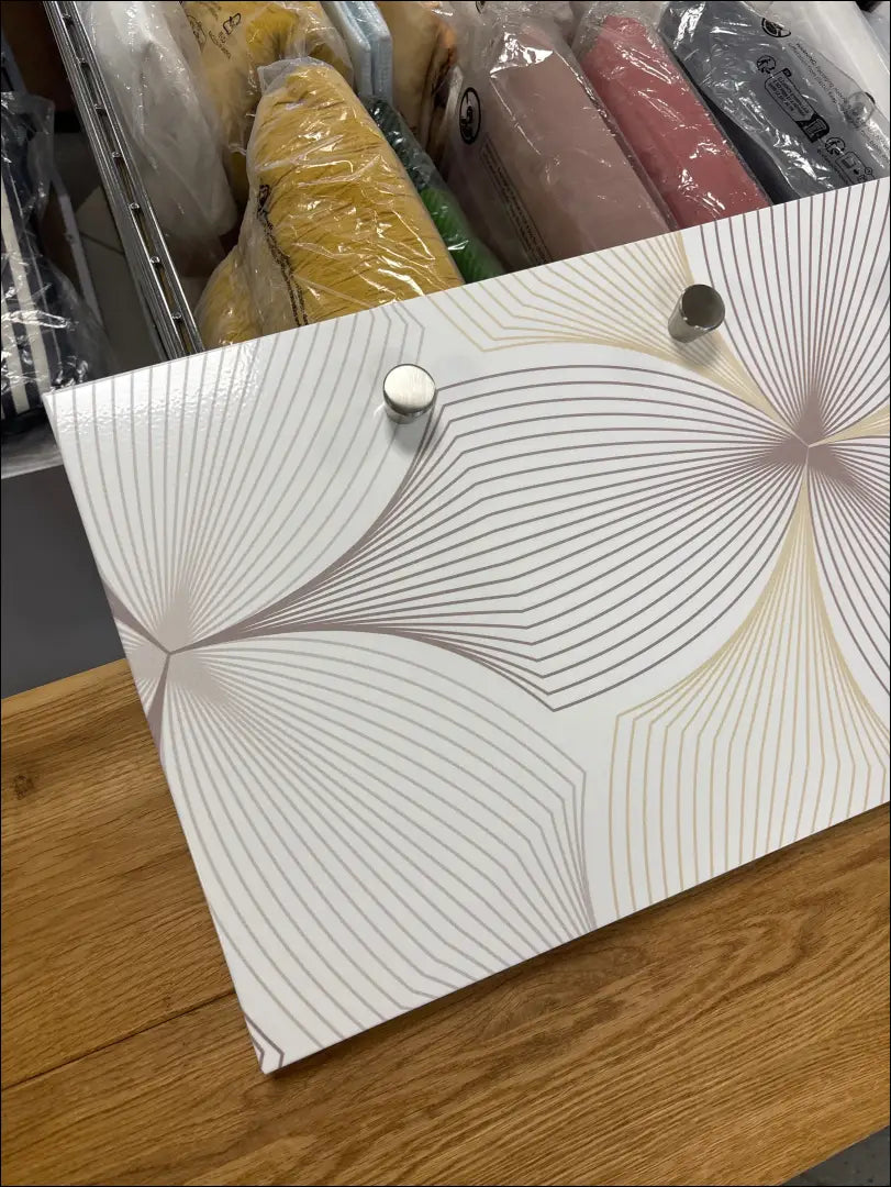 Sieninė kabykla/magnetinė lenta KI1389 - €89 Save 50% 50-100, __label:Pristatymas 1-2 d.d., color-balta, color-ruda,