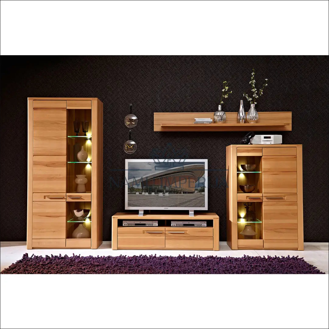 Sieninė lentyna SI1704 - €44 Save 55% 25-50, __label:Pristatymas 1-2 d.d., biuro-lentynos, color-ruda, knygu-lentyna
