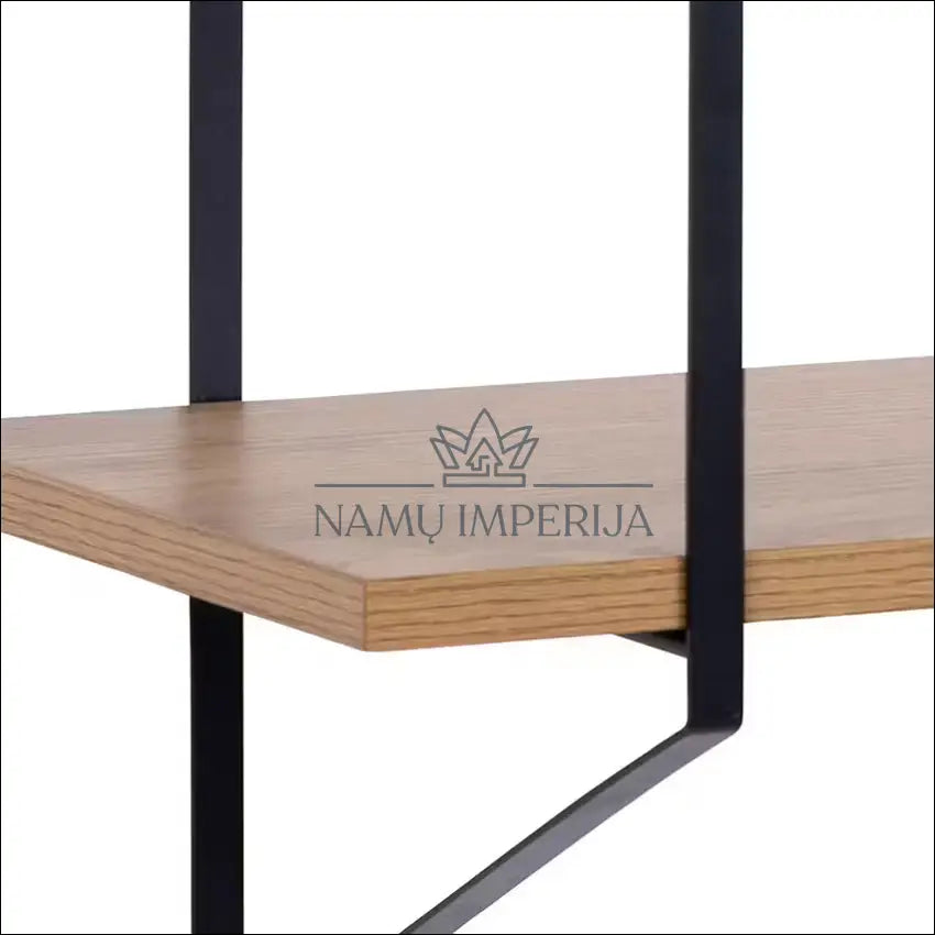 Sieninė lentyna SI1818 €50 Save 50% 50 100, biuro baldai, lentynos, color juoda, ruda to €100 Floating Wall Shelves &