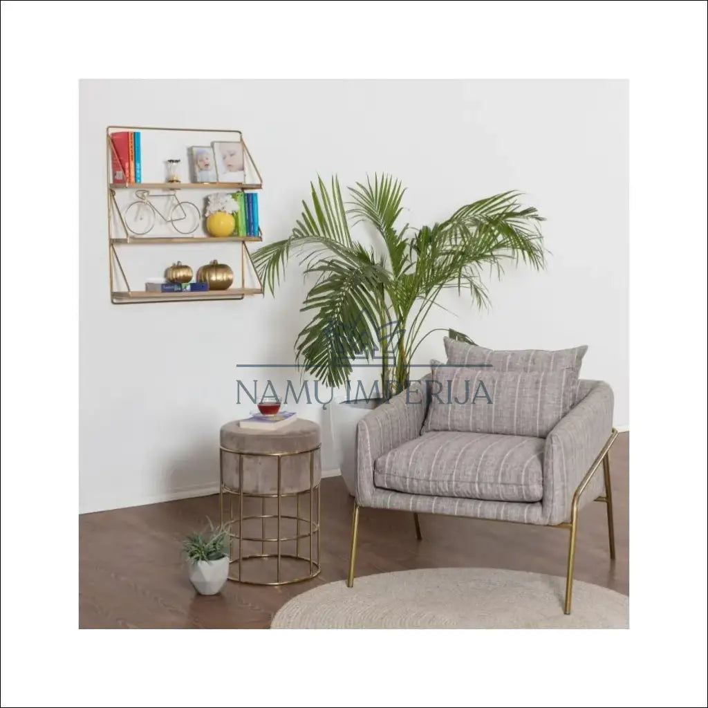 Sieninė lentyna SI1848 - €47 Save 50% 25-50, __label:Pristatymas 1-2 d.d., biuro-baldai, biuro-lentynos, color-auksine