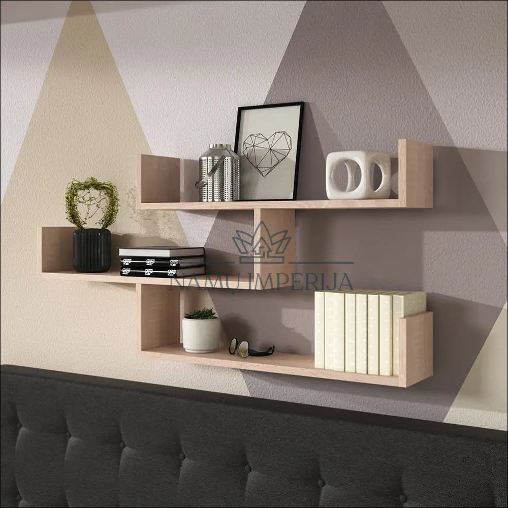 Sieninė lentyna SI1862 - €46 Save 50% 25-50, __label:Pristatymas 1-2 d.d., biuro-baldai, biuro-lentynos, color-ruda €25