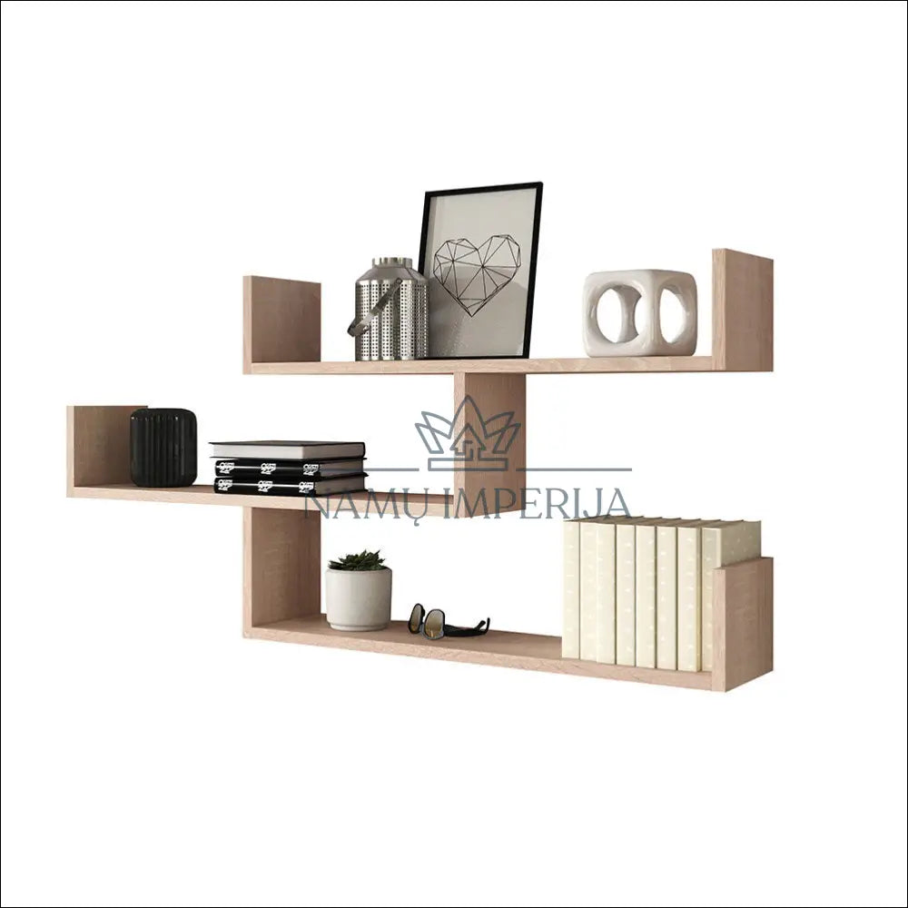 Sieninė lentyna SI1862 - €46 Save 50% 25-50, __label:Pristatymas 1-2 d.d., biuro-baldai, biuro-lentynos, color-ruda €25