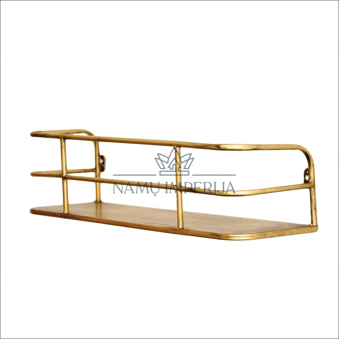 Sieninė lentyna SI1873 - €56 Save 50% 50-100, __label:Pristatymas 1-2 d.d., biuro-baldai, biuro-lentynos, color-auksine