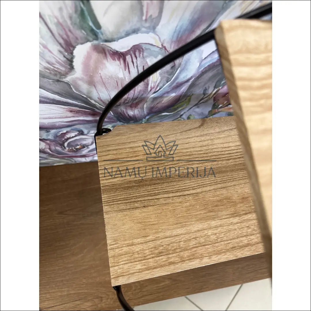 Sieninė lentyna SI1901 - €20 Save 60% __label:Pristatymas 1-2 d.d., color-juoda, color-ruda, material-mediena,