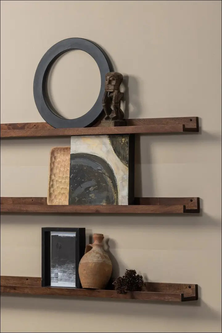 Sieninė lentyna SI1906 - €19 Save 50% __label:Pristatymas 1-2 d.d., biuro-baldai, biuro-lentynos, color-ruda, lentynos