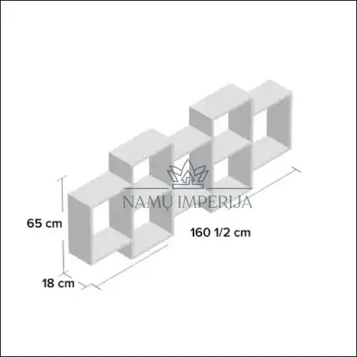 Sieninė/Pastatoma lentyna SI1049 - €84 Save 50% 50-100, __label:Pristatymas 1-2 d.d., biuro-baldai, biuro-lentynos,