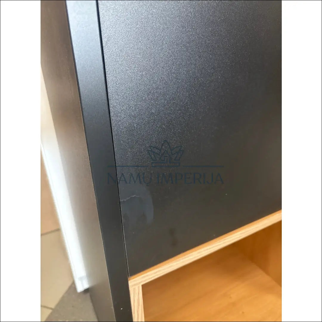 Sieninė spintelė KI1280 €25 Save 80% 25 50, __label:Pristatymas 1 2 d.d., color juoda, ruda, material mediena to €50
