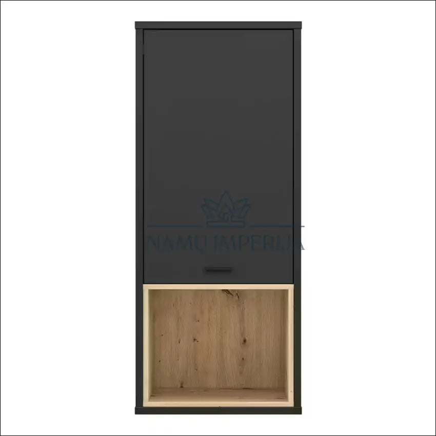 Sieninė spintelė KI1280 €25 Save 80% 25 50, __label:Pristatymas 1 2 d.d., color juoda, ruda, material mediena to €50