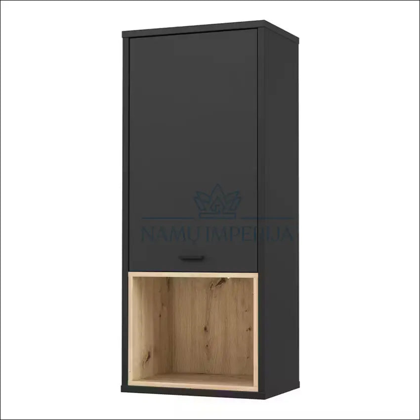 Sieninė spintelė KI1280 €25 Save 80% 25 50, __label:Pristatymas 1 2 d.d., color juoda, ruda, material mediena to €50