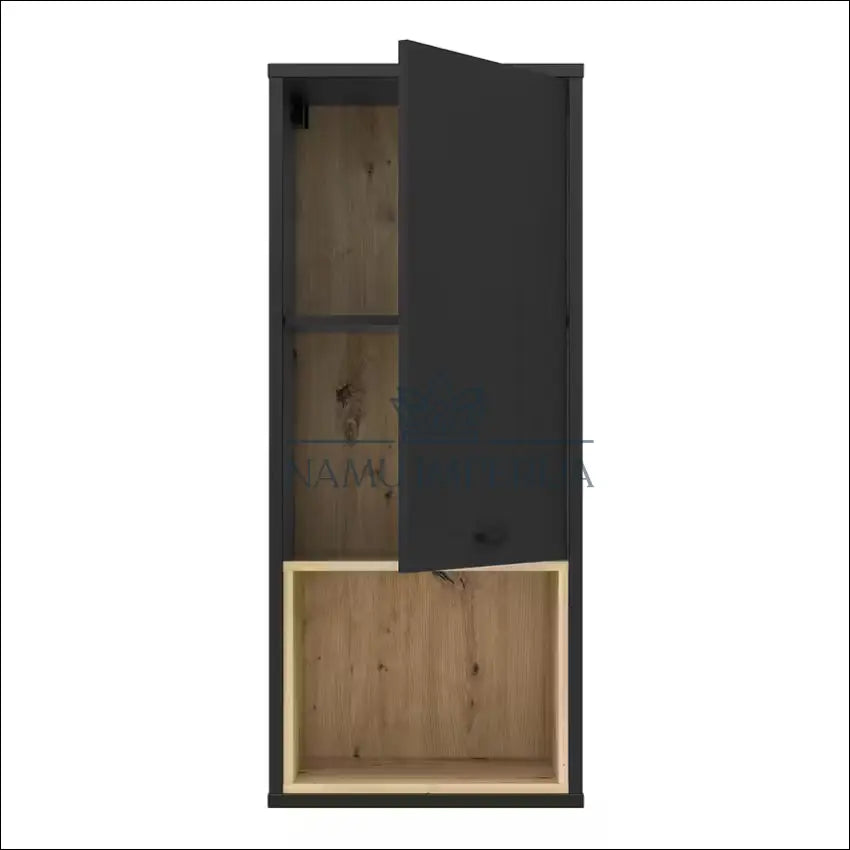 Sieninė spintelė KI1280 €25 Save 80% 25 50, __label:Pristatymas 1 2 d.d., color juoda, ruda, material mediena to €50