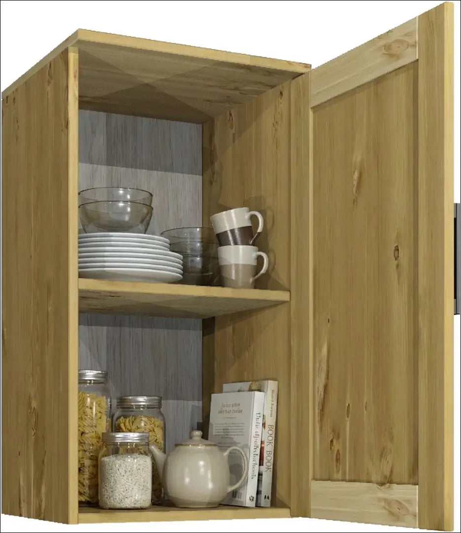 Sieninė spintelė KI1788 - €85 Save 50% 50-100, __label:Pristatymas 1-2 d.d., color-ruda, kita, lentynos €50 to €100