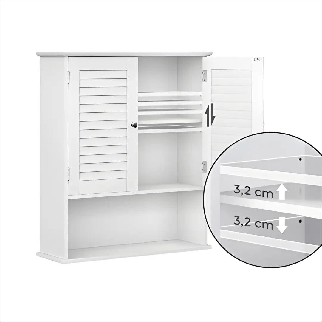 Sieninė spintelė SM1340 - €90 Save 40% 50-100, __label:Pristatymas 5-14 d.d., notouch30, song, vonios-kambarys