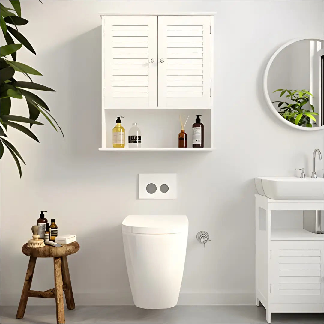 Sieninė spintelė SM1340 - €90 Save 40% 50-100, __label:Pristatymas 5-14 d.d., notouch30, song, vonios-kambarys