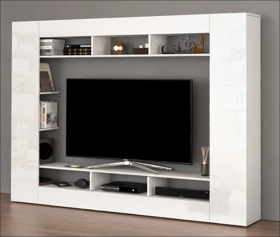 Sieninė TV spintelė SI2112 - €180 Save 50% 100-200, __label:Pristatymas 1-2 d.d., biuro-baldai, color-balta,