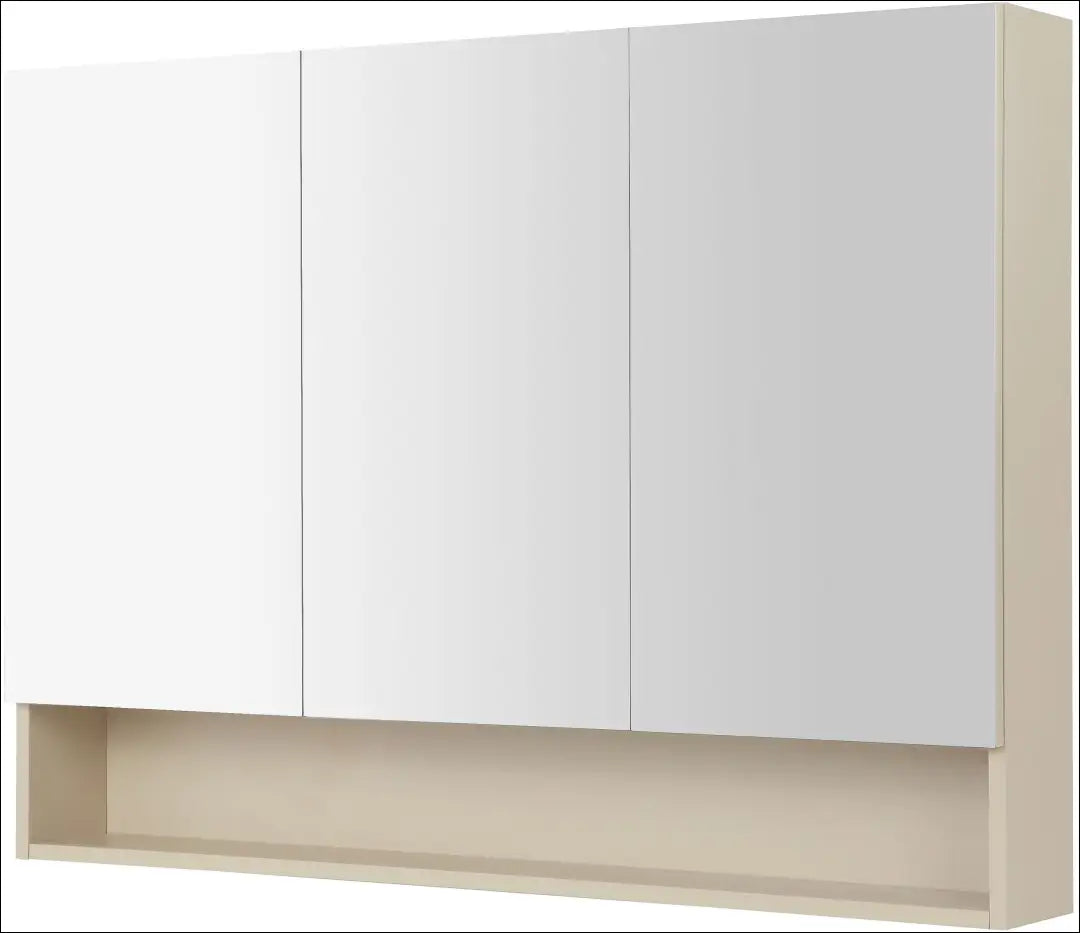Sieninė veidrodinė vonios spintelė KI1804 - €120 Save 50% 100-200, __label:Pristatymas 1-2 d.d., color-smelio,