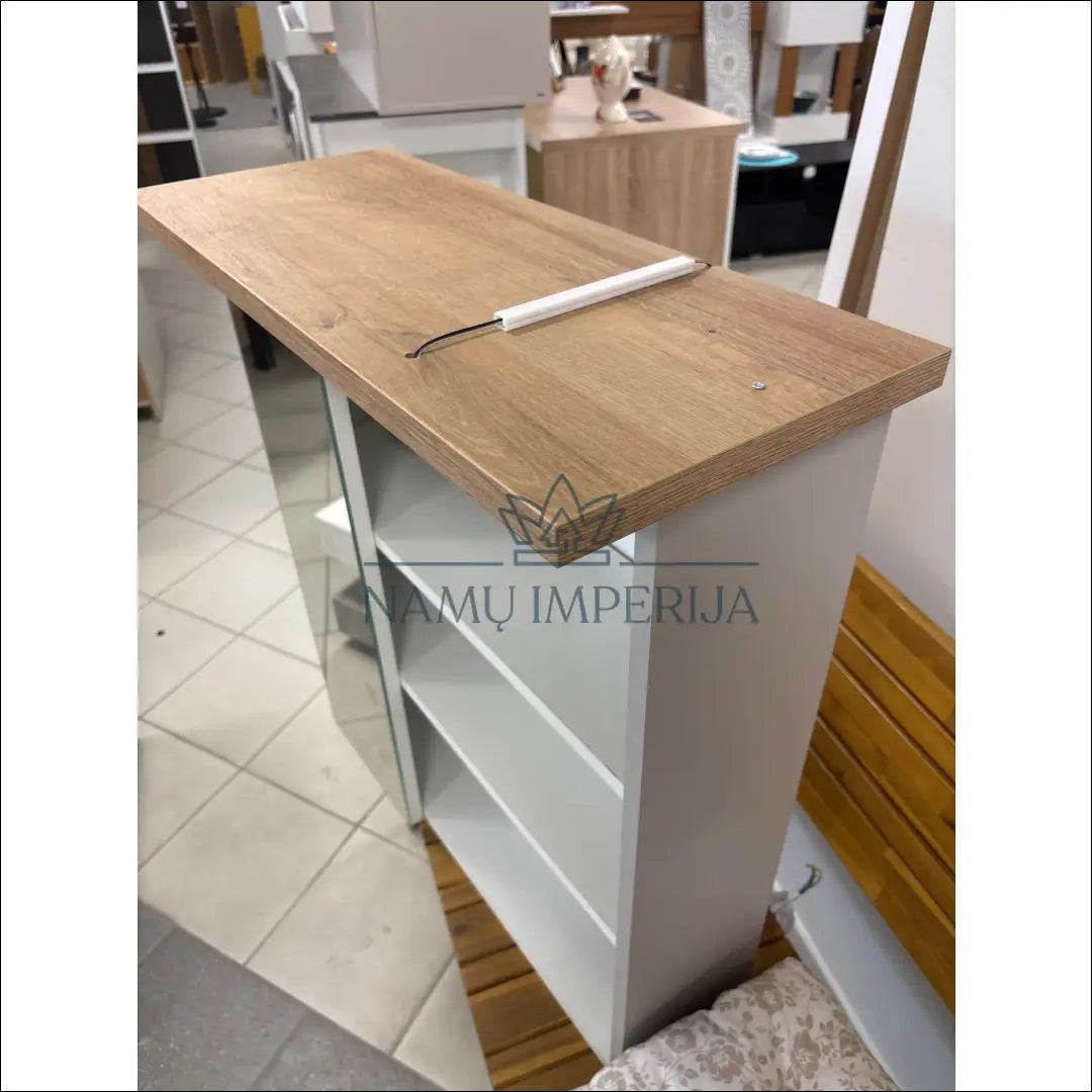 Sieninė vonios spintelė su apšvietimu KI1218 - €76 Save 50% 50-100, __label:Pristatymas 1-2 d.d., color-kremas,