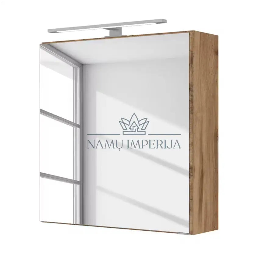 Sieninė vonios spintelė su apšvietimu KI1317 €65 Save 50% 50 100, __label:Pristatymas 1 2 d.d., color ruda, material