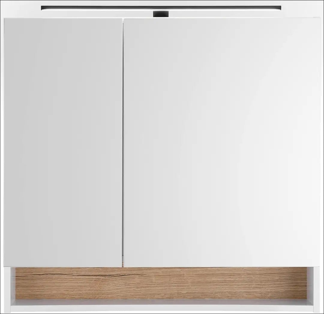 Sieninė vonios spintelė su apšvietimu KI1692 - €124 Save 50% 100-200, __label:Pristatymas 1-2 d.d., color-balta,