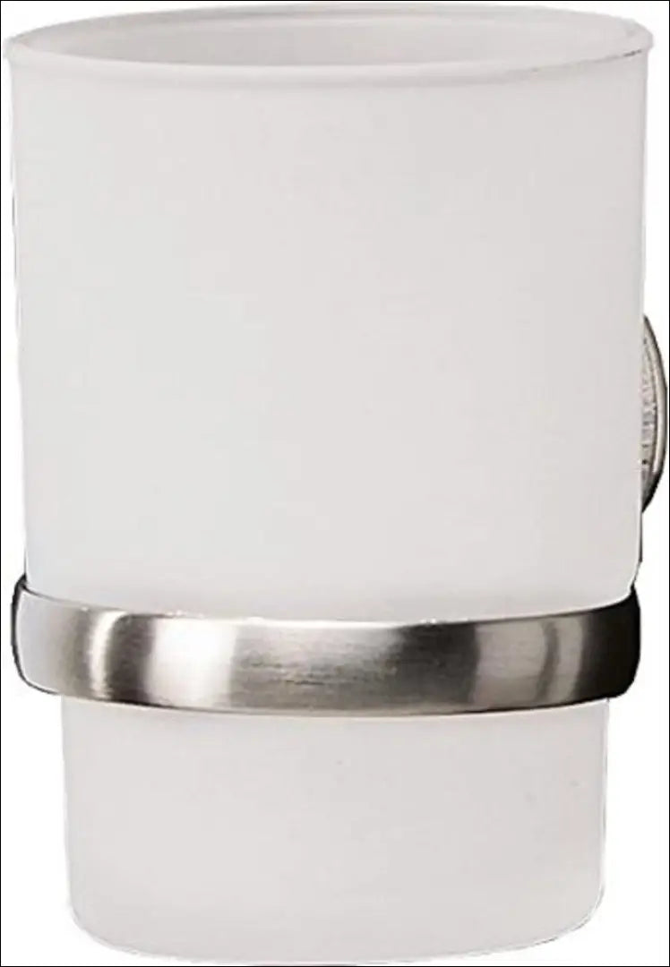 Sieninis dantų šepetėlių puodelis DI9329 - €8 Save 55% __label:Pristatymas 1-2 d.d., color-balta, color-sidabrine,