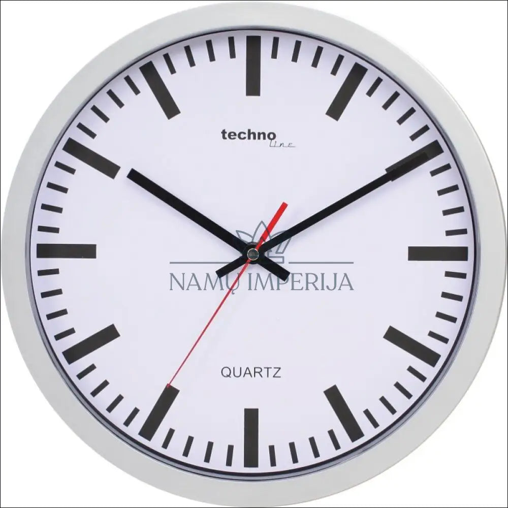 Sieninis laikrodis (30cm) DI9802 - €10 Save 50% __label:Pristatymas 1-2 d.d., color-balta, interjeras, laikrodziai,