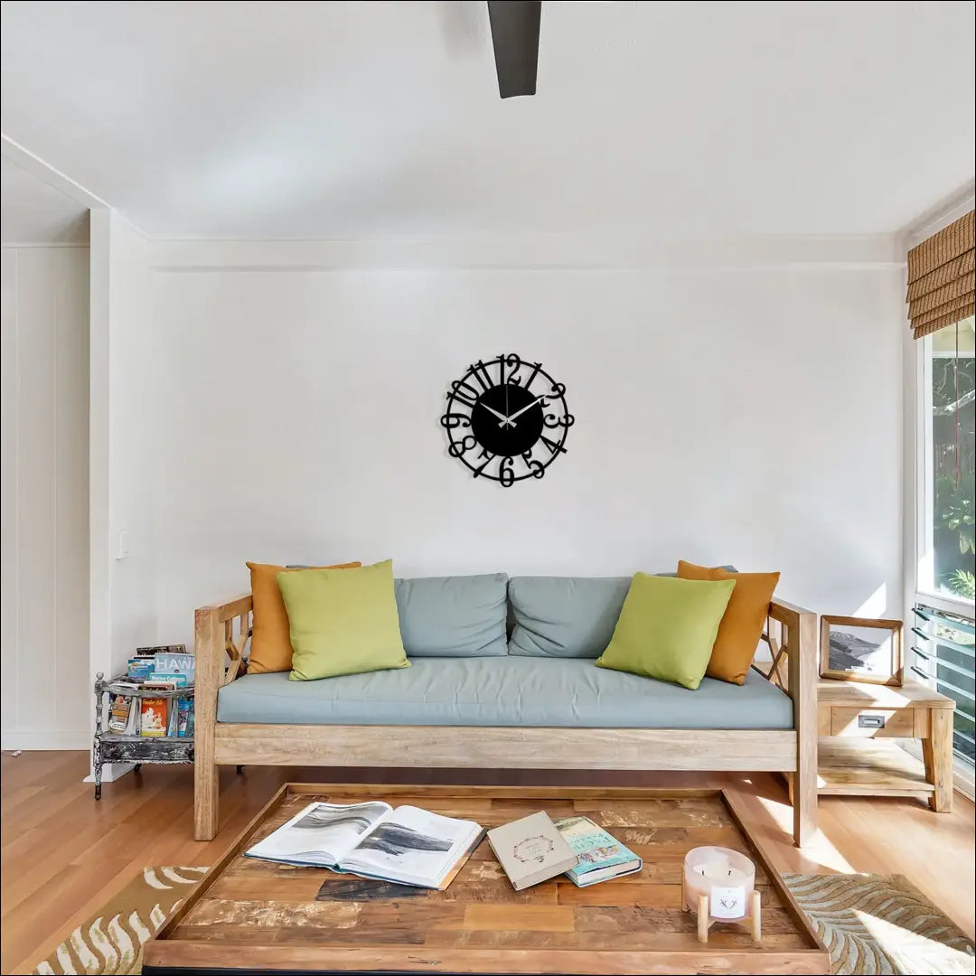 Sieninis laikrodis DA465 - €23 Save 50% __label:Pristatymas 1-2 d.d., interjeras, laikrodziai, under-25 Iki €25 Wall