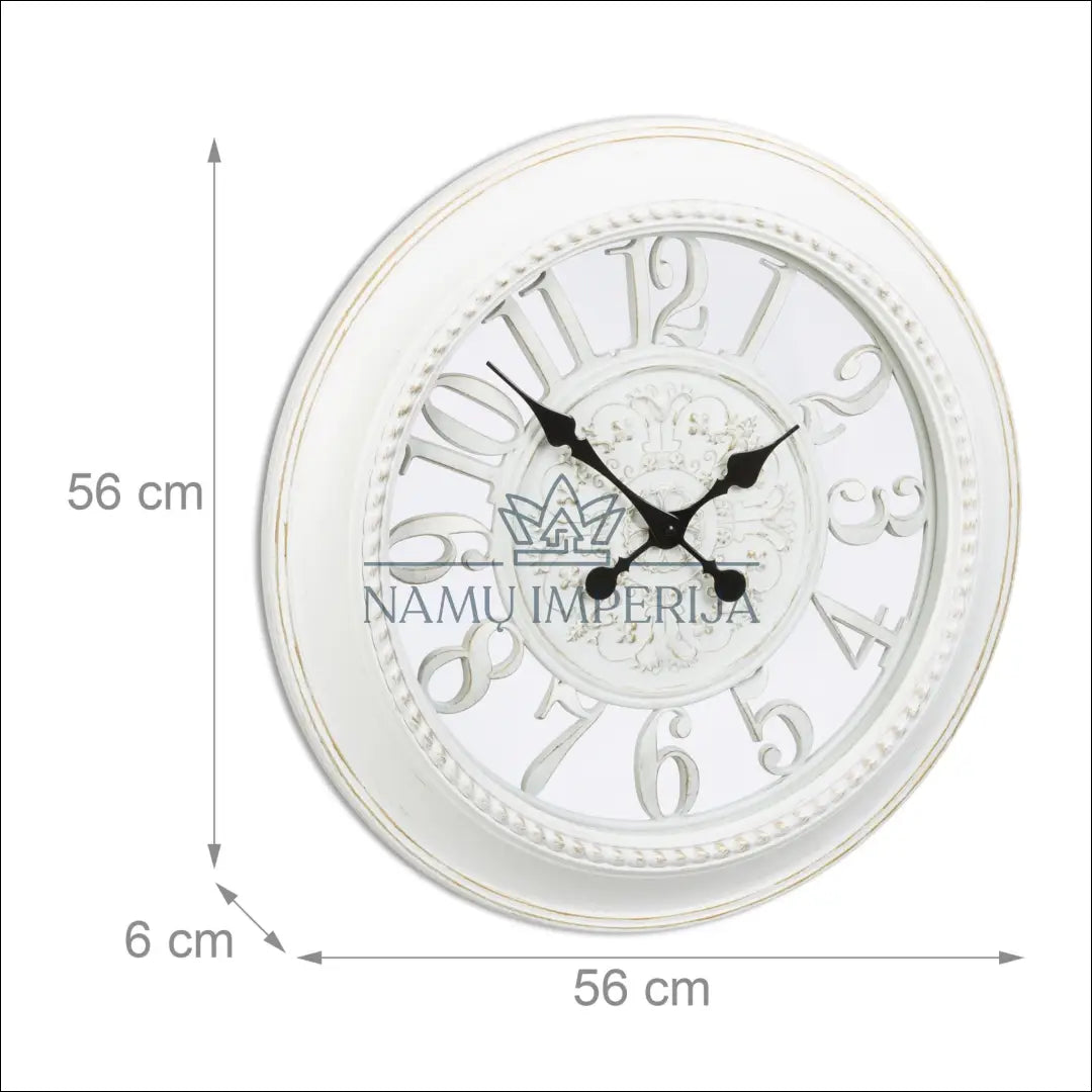 Sieninis laikrodis DI10282 - €25 Save 50% 25-50, __label:Pristatymas 1-2 d.d., color-auksine, color-balta, interjeras