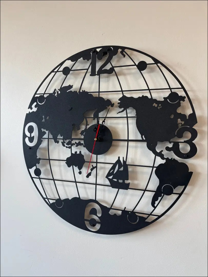 Sieninis laikrodis DI10685 - €19 Save 50% __label:Pristatymas 1-2 d.d., color-juoda, interjeras, laikrodziai,