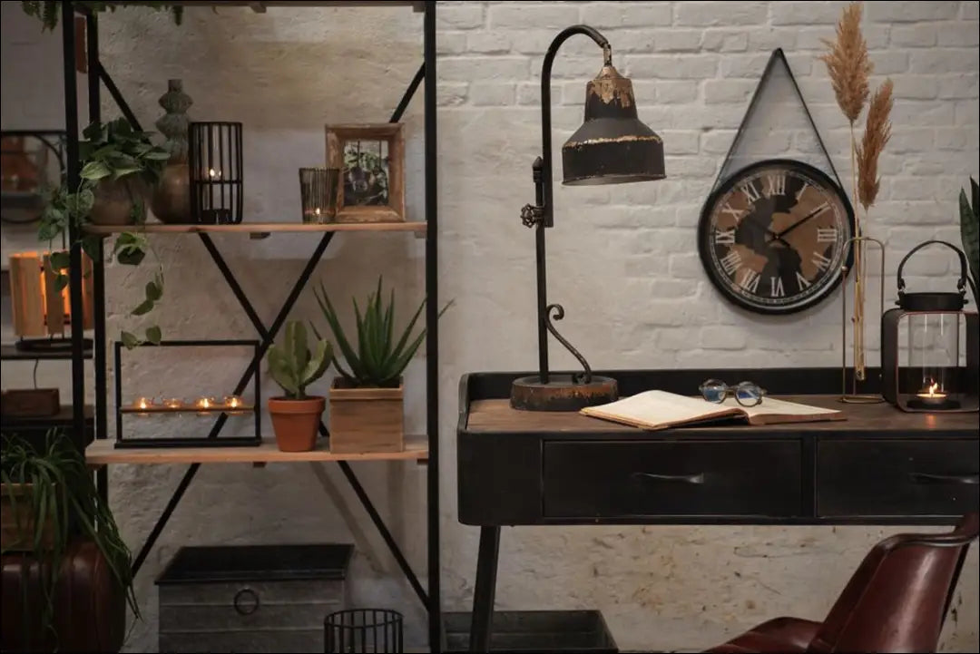 Sieninis laikrodis DI10738 - €43 Save 50% 25-50, __label:Pristatymas 1-2 d.d., color-ruda, interjeras, laikrodziai €25