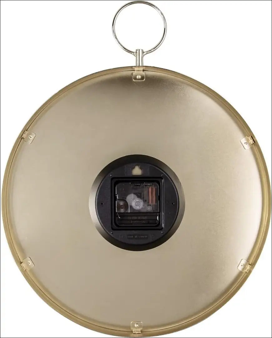 Sieninis laikrodis DI10849 - €39 Save 50% 25-50, __label:Pristatymas 1-2 d.d., color-auksine, color-juoda, interjeras