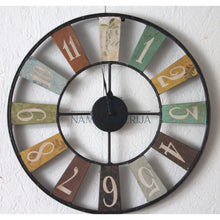 Įkelti vaizdą į galerijos rodinį, Sieninis laikrodis DI4029 - 50-100, color-juoda,
