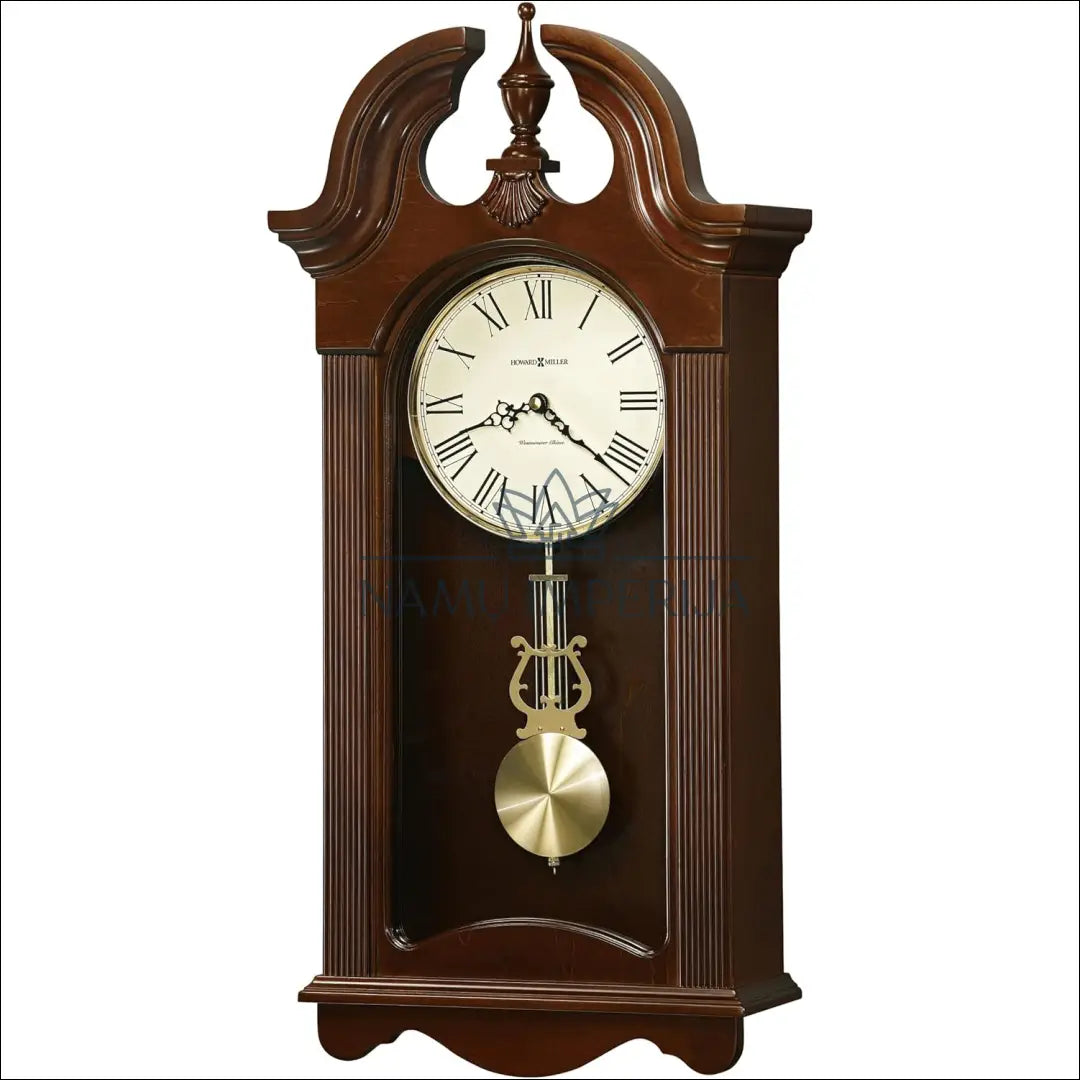 Sieninis laikrodis “Howar Miller” DI10152 - €230 Save 50% __label:Pristatymas 1-2 d.d., color-auksine, color-ruda,