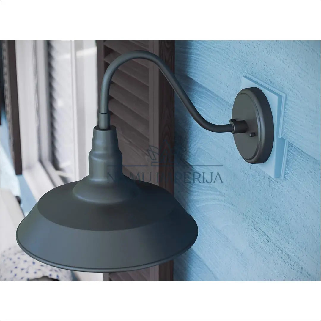 Sieninis lauko šviestuvas DI10277 - €45 Save 50% 25-50, __label:Pristatymas 1-2 d.d., color-juoda, interjeras, baldai