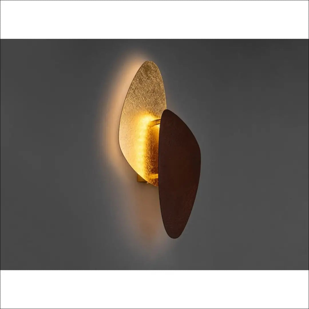 Sieninis LED šviestuvas DI10314 - €83 Save 50% 50-100, __label:Pristatymas 1-2 d.d., color-auksine, color-juoda,