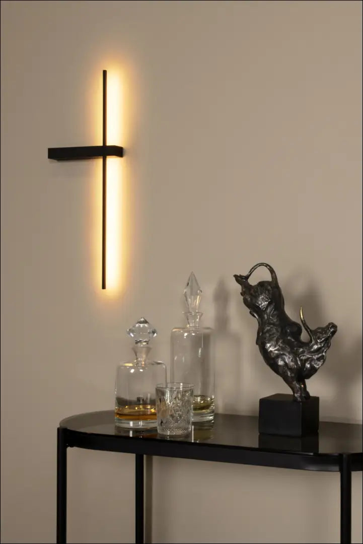 Sieninis LED šviestuvas DI10453 - €59 Save 50% 50-100, __label:Pristatymas 1-2 d.d., color-juoda, interjeras,